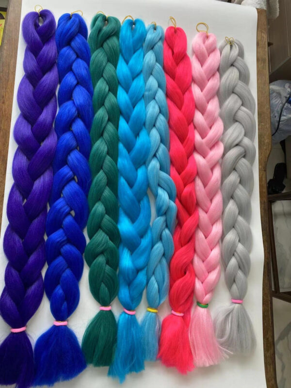 Braiding Hair Neon Vibe Braid