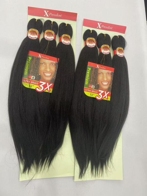 Braiding Hair Sleek Length 3X Volume Braid